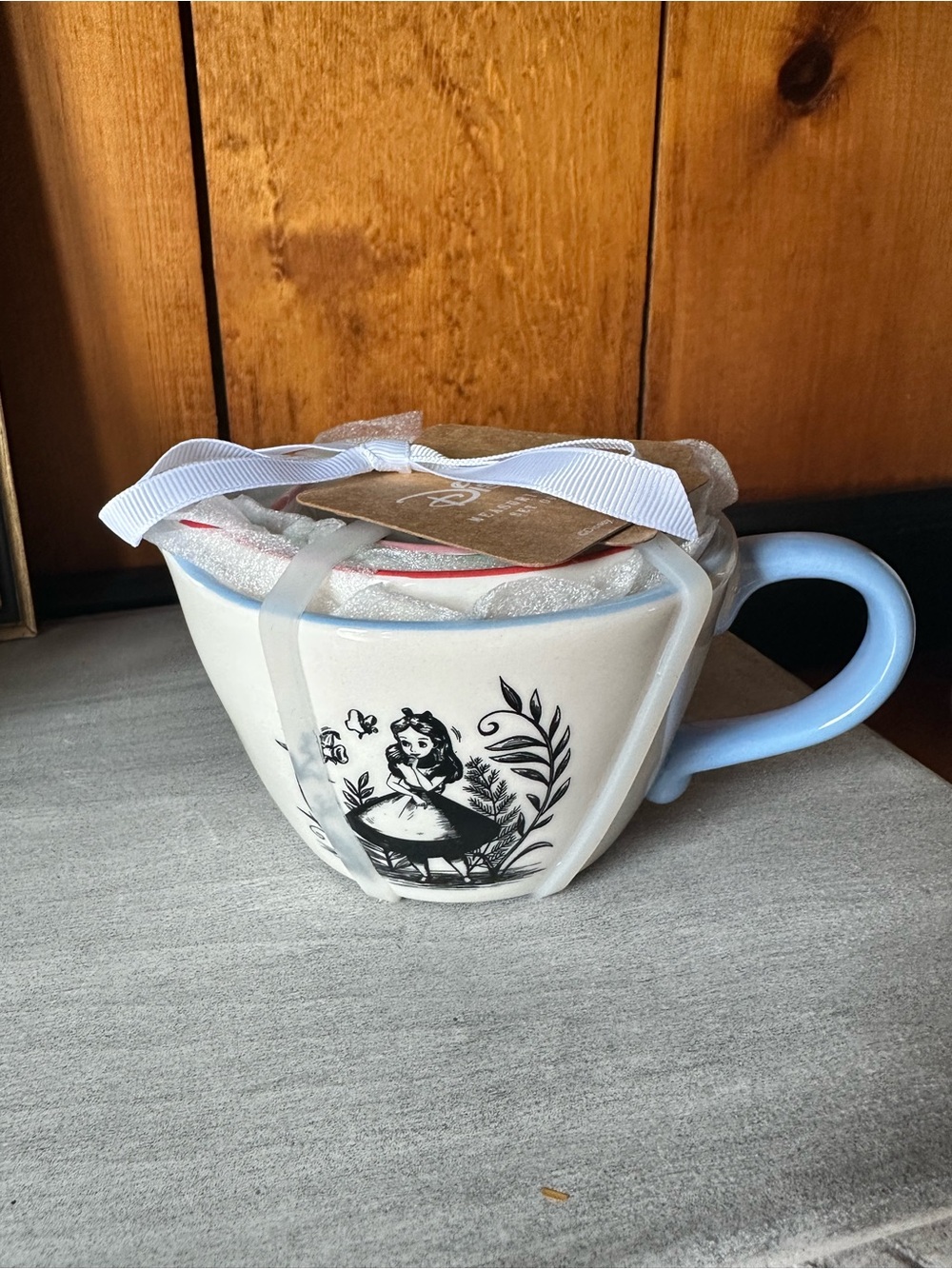 Alice in Wonderland Rae Dunn Disney Teacup Measuring Cup Set